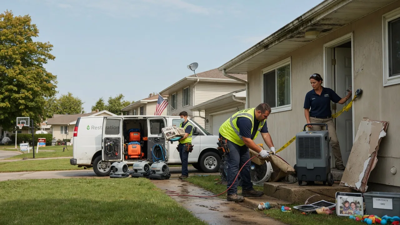 Water Damage Restoration in North Kingsville, OH near me